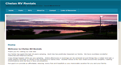Desktop Screenshot of chelanrvrentals.com